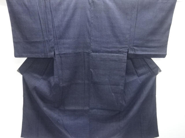 JAPANESE KIMONO FOR MEN / UNUSED HITOE YUKI TSUMUGI